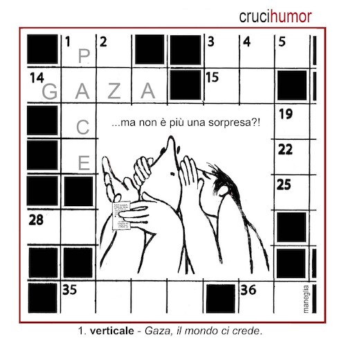 Cartoon: momenti storici (medium) by Enzo Maneglia Man tagged vignette,crucihumor