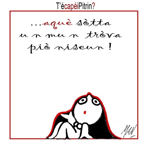 Cartoon: Pitrin (medium) by Enzo Maneglia Man tagged pitrin,pietro,di,enzo,maneglia,man,dialetto,romagnolo