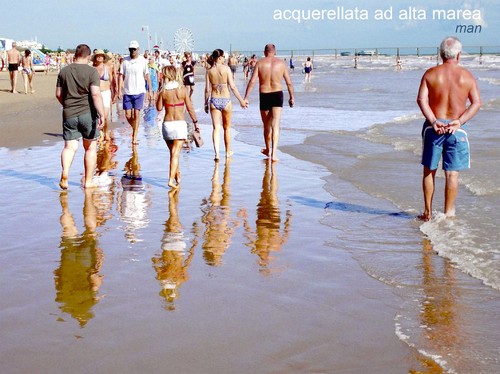 Cartoon: settembre a Rimini (medium) by Enzo Maneglia Man tagged foto,rimini,mare,maneglia,man