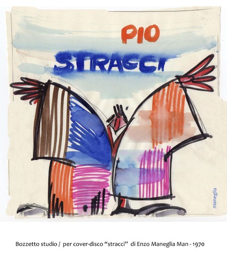 Cartoon: Pio Trebbi (medium) by Enzo Maneglia Man tagged man,maneglia,cantante,trebbi,pio