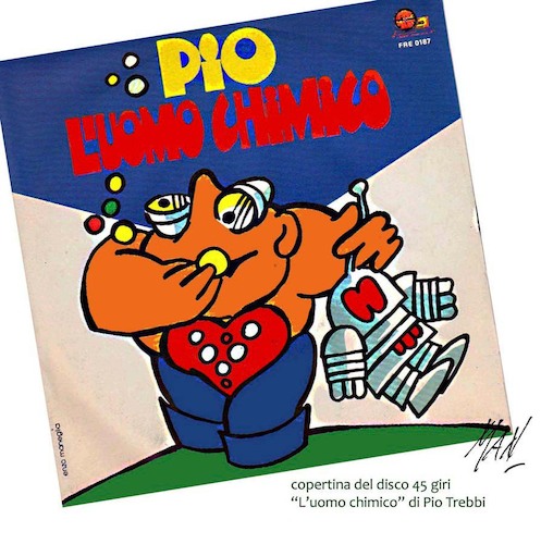 Cartoon: Pio Trebbi cantante (medium) by Enzo Maneglia Man tagged pio,trebbi,cantante,personaggi,caricature,successi,discografici,musicali,anni,80