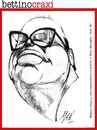 Cartoon: Bettino Craxi (small) by Enzo Maneglia Man tagged caricatura,bettino,craxi,psi,politico