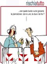 Cartoon: Buste arancioni (small) by Enzo Maneglia Man tagged cassonettari,man,maneglia,fighillearte