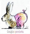 Cartoon: coniglio in porchetta (small) by Enzo Maneglia Man tagged vignette,unorismo,grafico,rappresentazioni,retoriche,espressionistiche,enzo,maneglia,man