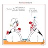 Cartoon: fuori dal tendone (small) by Enzo Maneglia Man tagged vignette,umorismo,grafico,fighillearte,piccolomuseo,di,fighille,ita