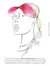 Cartoon: Mirra Andreeva (small) by Enzo Maneglia Man tagged mirra,andreeva,tennis
