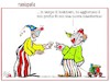 Cartoon: nasi a palla (small) by Enzo Maneglia Man tagged vignette,umorismo,grafico,clown,spilli,di,maneglia,per,fighillearte,piccolomuseo,fighille,ita