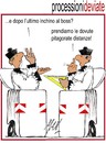 Cartoon: processioni deviate (small) by Enzo Maneglia Man tagged cassonettari,man,maneglia,fighillearte