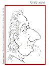 Cartoon: Romano Leporesi (small) by Enzo Maneglia Man tagged caricatura,caricature,grafica,pittore,leporesi,romano,di,maneglia,man