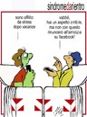 Cartoon: sindrome di fine vacanze (small) by Enzo Maneglia Man tagged cassonettari,man,maneglia,fighillearte