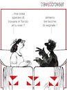 Cartoon: Tra web browser (small) by Enzo Maneglia Man tagged vignette,umorismo,grafico,spilli,fighillearte,maneglia,man