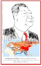 Cartoon: Xi Jinping (small) by Enzo Maneglia Man tagged caricature,grafiche,xi,jinping,presidente,cinese,personaggi,illustrazioni,politica,maneglia,man