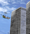 Cartoon: Christmas towers (small) by rene tagged weihnachten,christmas,towers,twintower,allah,moslem,alkaida,terror,angst,fear,geschenke,xmas,rentier,kutsche,santaclaus,santa,claus