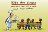 Cartoon: Köche mit Herz (small) by rene tagged hilfe,kinder,küche,koch,kochen,essen,gourmet,gauld,hilfswerk,helfen,hunger