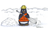 Cartoon: Schneebesen (small) by JGT tagged pinguin,schneebesen