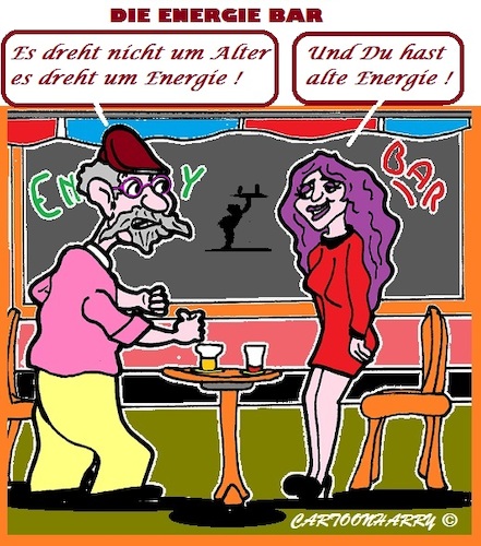 Cartoon: Alt und Energie (medium) by cartoonharry tagged alter,alt,energie