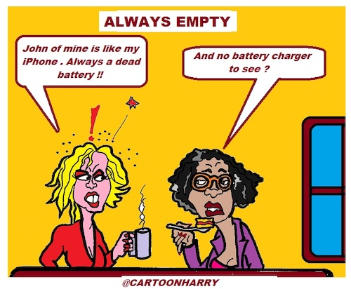 Cartoon: Always Empty (medium) by cartoonharry tagged empty,cartoonharry