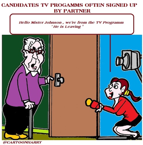 Cartoon: Candidates (medium) by cartoonharry tagged candidates,cartoonharry