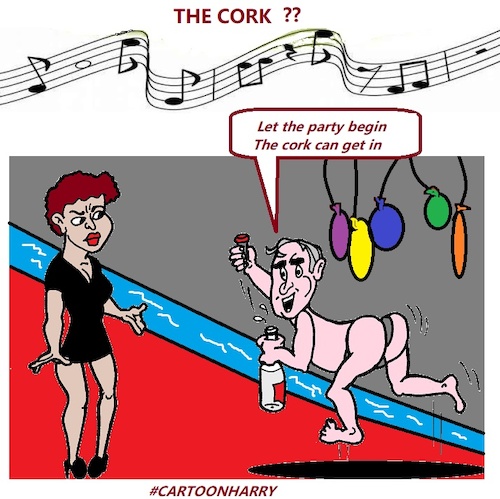 Cartoon: Cork (medium) by cartoonharry tagged cork,cartoonharry