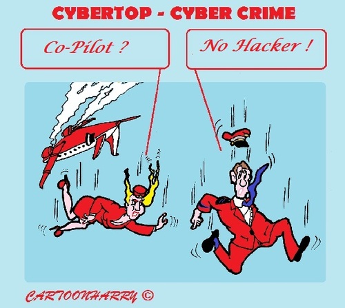 Cartoon: Cyber Security (medium) by cartoonharry tagged smartphone,laptop,computer,pilot,stewardess,hackers,cybersecurity,cybercrime,cybertop,airoplane