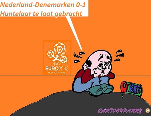 Cartoon: De Oranje Supporter (medium) by cartoonharry tagged oranje,ek,nederland,denemarken,voetbal,ek2012,cartoon,cartoonist,cartoonharry,toon,toons,toonpool