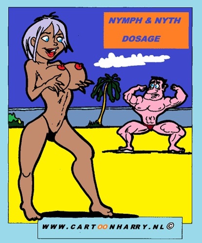 Cartoon: Dosage (medium) by cartoonharry tagged dosage,cartoonharry,cartoonist,sexy,nude,naked,bodubuilder,dutch,toonpool