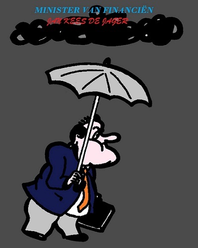 Cartoon: Dutch Secretary De Jager (medium) by cartoonharry tagged secretary,holland,finance,cartoon,cartoonist,cartoonharry,dutch,toonpool