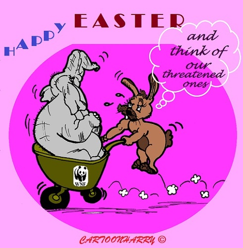 Cartoon: HAPPY EASTER (medium) by cartoonharry tagged 2015,happy,easter