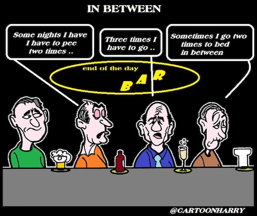 Cartoon: In Between (medium) by cartoonharry tagged between,cartoonharry