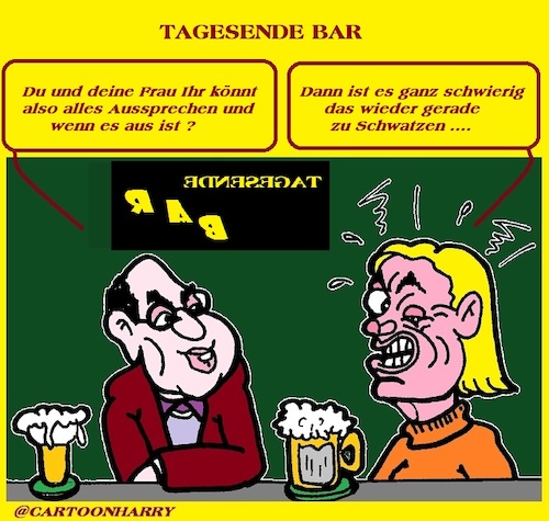 Cartoon: Jahresende Bar (medium) by cartoonharry tagged jahresendebar,cartoonharry