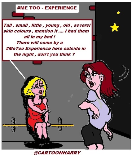 Cartoon: MeToo (medium) by cartoonharry tagged cartoonharry