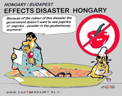 Cartoon: No More Paprika (medium) by cartoonharry tagged hongary,soup,disaster,cartoonharry