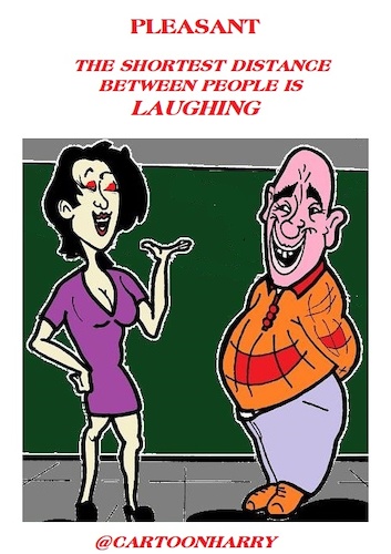 Cartoon: Pleasure (medium) by cartoonharry tagged pleasure,laughing,cartoonharry