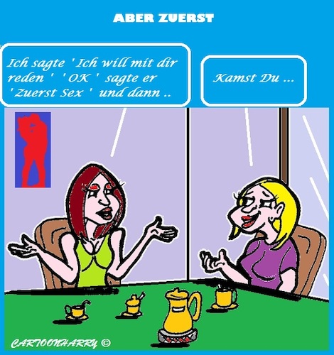 Cartoon: Richtig (medium) by cartoonharry tagged richtig,ok,uhh