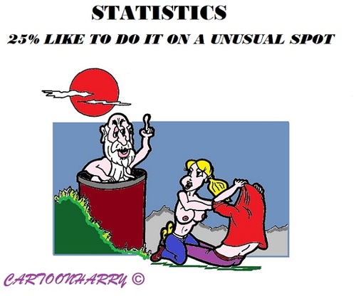 Cartoon: SexSpot (medium) by cartoonharry tagged sexspot,unusual,statistics,cartoonharry,toonpool