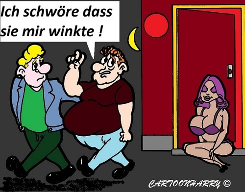 Cartoon: Sicher wissen (medium) by cartoonharry tagged winken,sicher,wissen,cartoon,cartoonist,cartoonharry,dutch,toonpool