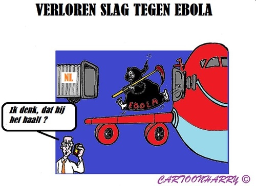 Cartoon: Stop Ebola (medium) by cartoonharry tagged africa,ebola,stop