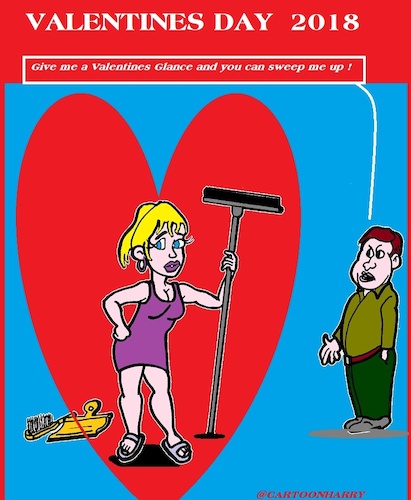 Cartoon: Valentines Day (medium) by cartoonharry tagged valentinesday2018