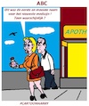 Cartoon: ABC (small) by cartoonharry tagged medicijn,drogisterij,abc,cartoonharry