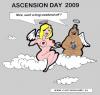 Cartoon: Ascension Day 2009 (small) by cartoonharry tagged ascension,naked,angels