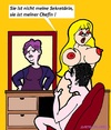 Cartoon: Die Chefin (small) by cartoonharry tagged chefin,sexy,frau,wahl,cartoon,cartoonist,cartoonharry,dutch,toonpool