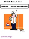 Cartoon: Dutch King s Day (small) by cartoonharry tagged netherlands,holland,dutch,kingsday