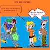 Cartoon: Ein Beispiel (small) by cartoonharry tagged beispiel,cartoonharry