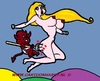 Cartoon: Hotstuff (small) by cartoonharry tagged hotstuff girl cartoon sexy erotic cartoonist cartoonharry dutch naked nudes belly butt sex