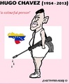 Cartoon: Hugo Chavez (small) by cartoonharry tagged hugo,chavez,venezuela,dictator,colourful,cancer,cuba,cartoon,cartoonist,caricaturist,dutch,cartoonharry,toonpool