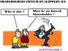 Cartoon: Imtech (small) by cartoonharry tagged imtech,slippery,ice,toonpool