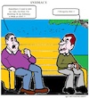 Cartoon: Intimacy (small) by cartoonharry tagged intimacy,men,marriage,parc,talkings