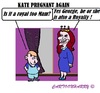 Cartoon: Kate Pregnant (small) by cartoonharry tagged england,kate,george,pregnancy