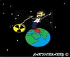 Cartoon: Nuclear JoJo (small) by cartoonharry tagged mahmoud,ahmadinejad,iran,president,caricature,cartoon,cartoonist,cartoonharry,dutch,nuclear,jojo,toonpool