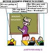 Cartoon: School (small) by cartoonharry tagged school,lesson,pronunciation,texel,sex